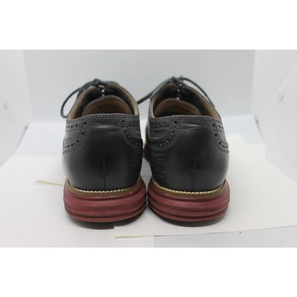 Cole Haan Men\'s Grand.OS Short Wing II Gray w/ Red Sole Oxford Shoes sz 11.5M main image 6